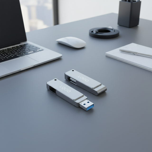 New Mini Full Metal USB 3.0 Pen Drive 64GB-512GB with 2-Year Warranty for Giveaways & Events