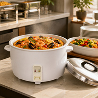 Cuiseur à riz électrique intelligent portable commercial 3,6L-7,8L avec tasse doseuse et spatule vapeur pour restaurant et usage domestique