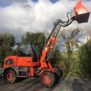 EVERUN ER1500F roda teleskopik <span class=keywords><strong>Boom</strong></span> <span class=keywords><strong>Loader</strong></span> priculticulating top baru kecil pemuat teleskopik