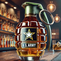 Carafe à vin en verre transparent en borosilicate de haute qualité, verrerie, bouteille en forme de grenade pour un usage domestique, bouteille de stockage pour whisky ou vin