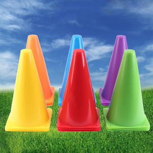 PE Plastic Marker Cones Outdoor Sports Training Equipment Throwing Ring Toss <b>Game</b> Agility Barrier Football Training - Product Image 2