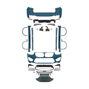 Kit Carrozzeria Completo M Tech in Plastica per <span class=keywords><strong>X3</strong></span> G01 (2018-2021) Nuovo Kit Paraurti Anteriore/Posteriore con Luci Fendinebbia - Montaggio a Vite 100% Compatibile - Product Image 2