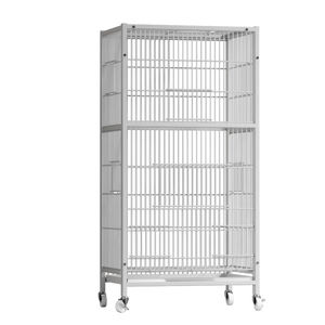 <span class=keywords><strong>Cage</strong></span> à oiseaux en fer épais de grande taille amovible avec plateau en plastique, sécurisée et <span class=keywords><strong>durable</strong></span> - Product Image 2