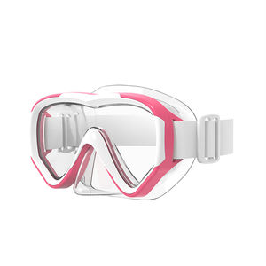 Vendita diretta in fabbrica cinghie per occhiali per adulti occhiali da nuoto Anti nebbia Spray mezza faccia maschera per immersioni subacquee - Product Image 2