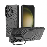 Coque antichoc magnétique avec support pour hommes et femmes, compatible Samsung S26 Ultra S25 Plus, vente en gros