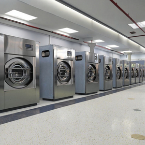 Línea de lavadora de hotel Hospitalidad moderna y ropa de cama comercial Lavadora Limpieza eficiente - Product Image 1