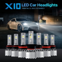 H4 H7 H11 Led-Kopflampe 6500K Original Standard Stecker CSP 12000lm super große Autolampe für Hyundai kia Fiat Mazda