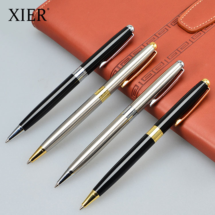 Роскошная металлическая шариковая ручка хорошего качества, шариковая ручка, рекламная Подарочная шариковая ручка с логотипом