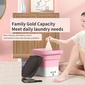 In Stock Portable <b>Mini</b> Foldable <b>Washing</b> <b>Machine</b> Automatic for Household and Hotel Use Travel-Friendly <b>Mini</b> <b>Washing</b> <b>Machine</b> - Product Image 6