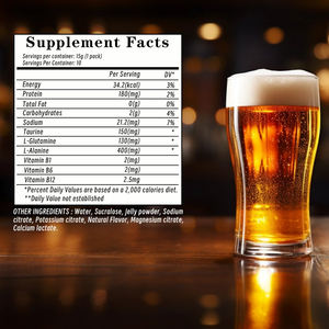 Suplemento para la Recuperación Post-Consumo, Personalizable de Fábrica, 15000mg, Gelatina para el Alivio de la Resaca, Cuidado del Hígado, Sabor a Menta - Product Image 2