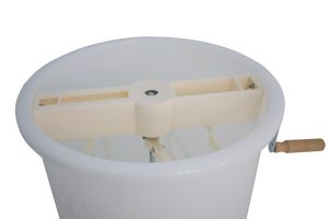 Extractor de miel de plástico, 2 marcos cónicos para Apicultura - Product Image 4