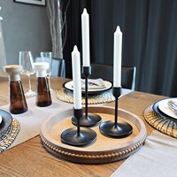 Plateau de service rond en bois avec perles, plateau décoratif rustique en bois pour table basse, centre de table, ottoman, plateaux circulaires style ferme