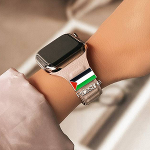 Breloques en métal New Palestine pour bracelets <span class=keywords><strong>Apple</strong></span> <span class=keywords><strong>Watch</strong></span>, breloques décoratives, anneaux - Product Image 2