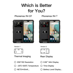 2025 New 4.3'' <b>Mini</b> Rugged Phone 8+128GB Android 14 Thermal Imaging Night Vision Smart Phone Mobile Rugged Phones - Product Image 3