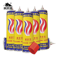 Bouteille cylindre de butane avec briquet de 50g, 170ml, kit de recharge pour véhicule, fabrication de gaz