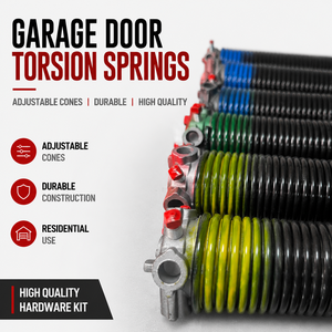 Garage <b>Door</b> Torsion <b>Springs</b> Cones Adjustable Durable Residential Garage <b>Door</b> <b>Springs</b> High Quality Hardware Kit - Product Image 1