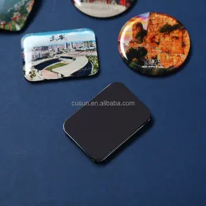 All'ingrosso bianco acrilico magnete frigo personalizzato cornice fotografica con magnete