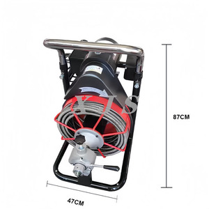 Nettoyeur de vidange électrique automatique Spring Pumbling <span class=keywords><strong>Snake</strong></span> Drain Pipe Cleaner Machine de nettoyage de vidange d'égout - Product Image 4