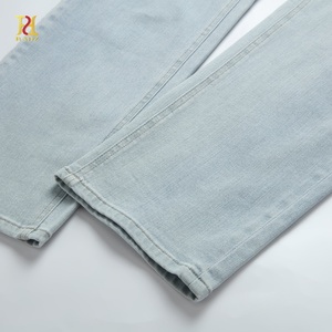 Pantalones Vaqueros <span class=keywords><strong>de</strong></span> Mezclilla para Hombre, Corte Slim Fit, Cintura Media, Color Azul Claro, Transpirables, Ligeros, para Primavera/Verano, Estilo Casual <span class=keywords><strong>de</strong></span> Negocios, Marca POLO - Product Image 6