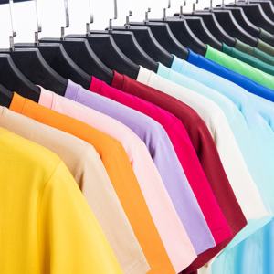 Groothandel 100% katoen premium ademende ringgesponnen 200gsm effen unisex T-shirt blanco custom hoge kwaliteit zomer heren T-shirts - Product Image 1