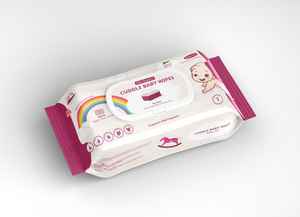 ผ้าเช็ดทำความสะอาดเด็กแบบพรีเมียม 80 แผ่นต่อแพ็ค ผสมว่านหางจระเข้ เนื้อหนานุ่ม ปลอดภัยสำหรับทารกแรกเกิด ขายส่ง - Product Image 2