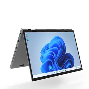 Trending products 2023 E140Y new arrivals 360 angle Rotation 2K Touch Screen 3.4GHz 14 inch IPS Notebooks