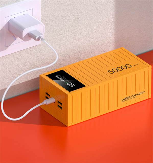 Mobile Phone Power Bank Fast Charging 66W MAh Large Capacity 50000mah Outdoor Portable Live Broadcast Power Bank
