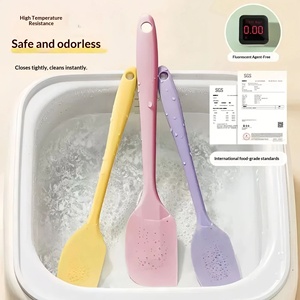 Espátula de Silicona de una Pieza en Varios Tamaños, Raspador de Crema y Pastel, Cuchillo para Mezclar Chocolate, Herramienta para Hornear - Product Image 3
