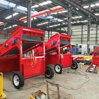 Terre végétale Compost sable gravier séparateur écran tamis de sol Wast tamis de recyclage écrans portables usine de criblage de terre végétale saleté