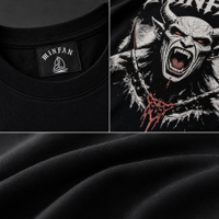 T-shirt Homme T09 MINFAN en Gros 100% Coton Manches Courtes Coupe Boxy Imprimé Graphique Décontracté Streetwear Rétro Respirant