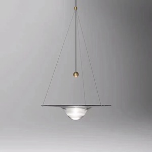 Nordic Style Minimalist Designer Glass Lamp Chic Pendant Light for Living Room Dining <b>Table</b> Hotel Showroom Bar Counter Bedroom - Product Image 3
