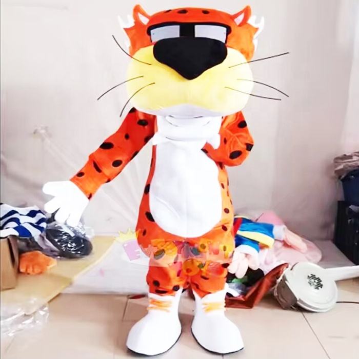 Mascotte Vestito Da Pantera Formato Adulto Re Leone Simba Timon