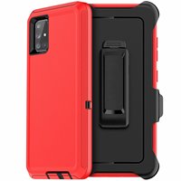 Paket Asli Bek Tahan Guncangan Ponsel Tas & Kasus untuk Samsung A51 A52 A20 A32 Defender Ponsel Kasus dengan logo