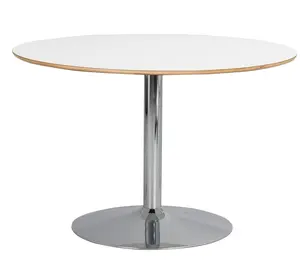โต๊ะไม้ฟีนอลเรซินฟีนอลิกสำหรับร้านอาหารสีข้าวเฟอร์นิเจอร์บ้านกันน้ำโต๊ะรับประทานอาหาร CE ห้องรับประทานอาหาร12mm รับประกัน2ปี