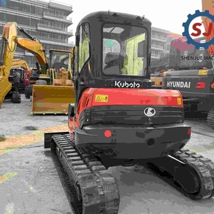 Excavadora Kubota U55 U57-4 Usada, Excavadora de 5 Toneladas de Alta Calidad, Miniexcavadora de Segunda Mano, Excavadora Kubota U55 U57 - Product Image 3