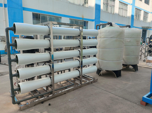 Système de dessalement d'eau saumâtre par osmose inverse (RO) commercial et industriel de 10 000 LPH pour l'utilisation en usine de boissons, de jus et de sodas - Product Image 4