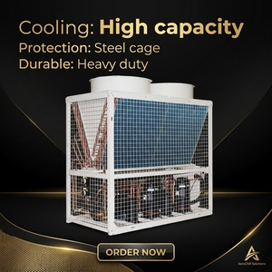 Unità Refrigerante Industriale MERI Raffreddata ad Aria, Ecologica, 380V, con Compressore e Scambiatore di Calore - Product Image 1