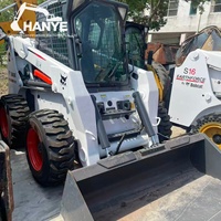 Chargeuse compacte Bobcat S630 d'occasion, capacité nominale 1040 kg, système hydraulique d'origine pour la construction et l'aménagement paysager