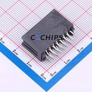 HED28LP03BK Gold Finger Connector Through hole Component (THT),P=1.27mm Connector EDGE SLOT 1.27mm 28P Through Hole - Product Image 2