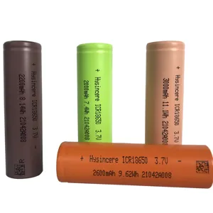 100% Original 3.7v HG2 2500mAh with Nickel Tabs Lithium 18650 Rechargeable Batteries DIY For Power Tools