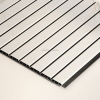 Panel Dinding PVC Standar Tahan Air, Kekuatan Tinggi, Tahan Lama, Mudah Dipasang, Dekoratif untuk Dinding Interior Dengan Harga Pabrik