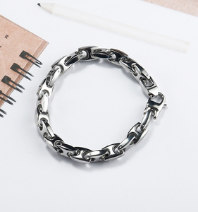 <span class=keywords><strong>2022</strong></span>ผู้ผลิตจีนขายส่ง304/316 L สแตนเลสผู้ชายสร้อยข้อมือที่ทำด้วยมือ - Product Image 3