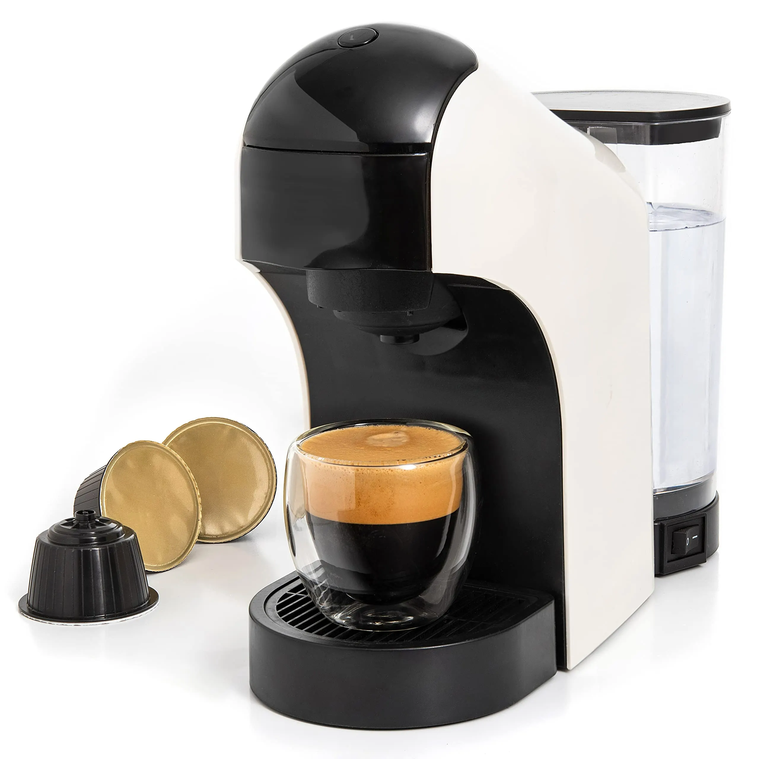 Custom Made 1450w 9 Bar Auto Smart Capsule Coffee Maker Portable Home Use Appliances Italian Coffee Making Machines