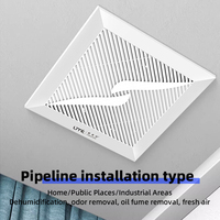 Ventilateur d'évacuation de cuisine, haute puissance d'aspiration, faible bruit, ventilation silencieuse, montage mural ou sur toit, électrique, salle de bain, chambre à coucher, extraction d'air