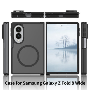 เคสโทรศัพท์ <span class=keywords><strong>Samsung</strong></span> ZFold8/ZFlip8 แบบพับได้ ดีไซน์ป้องกันการตกกระแทก พร้อมแม่เหล็กในตัว ดีไซน์ฝ้าแบบ HD - Product Image 1