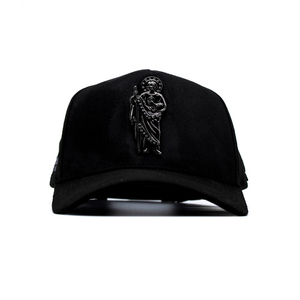 Casquette de baseball en daim San Judas Tadeo à 5 panneaux avec visière incurvée et badge 3D en métal <span class=keywords><strong>Saint</strong></span> Jude, unisexe, réglable, pour le streetwear - Product Image 1