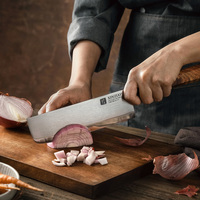 XINZUO 3 pièces ensemble de couteaux de Chef japonais ZDP189 acier en poudre couteaux de cuisine haut de gamme G10 padauk manche en bois cadeau personnalisé