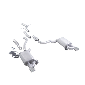 Sistema di Scarico Catback Valvetronic GFC in Acciaio Inox 304 per Audi <span class=keywords><strong>A4</strong></span> 2.0T B8 <span class=keywords><strong>Station</strong></span> <span class=keywords><strong>Wagon</strong></span> 2008-2016 - Product Image 4