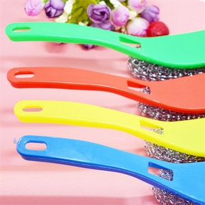 แปรงล้างจานขนเหล็กด้ามยาว, แปรงขัดคราบไขมัน, แปรงขัดหม้อ, แปรงทำความสะอาด, แปรงแขวนได้, แปรงขัดหม้อ, ดอลลาร์ - Product Image 4