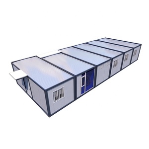 Architettura Flatpack moderna prefabbricata per <span class=keywords><strong>casa</strong></span> <span class=keywords><strong>e</strong></span> ufficio 7.1m 5.95m facile da montare in acciaio Flatpack - Product Image 5